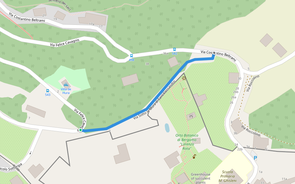 Via Sotto le Mura di Sant'Alessandro