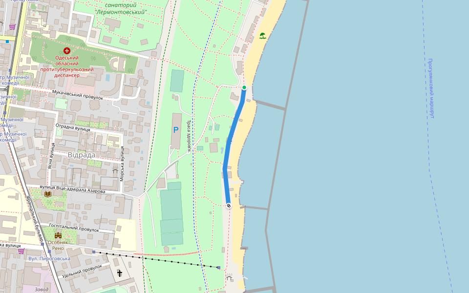 Пляж Відрада