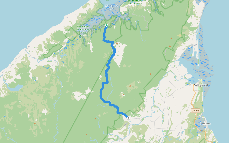 Kaituna Track (DoC) Hiking Mangarākau, Tasman Pacer