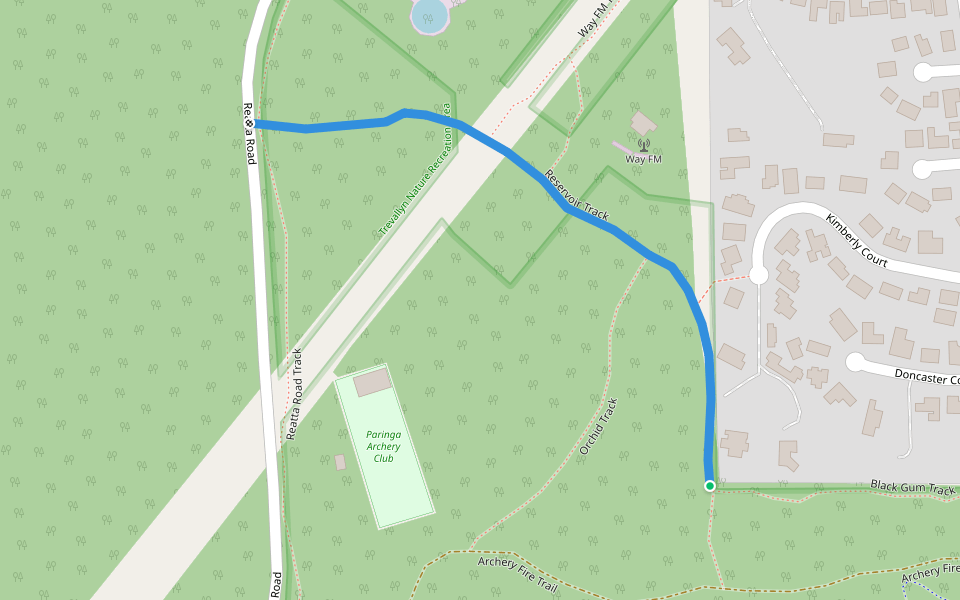 Reservoir Track Walking and Running Trevallyn, Tasmania Pacer