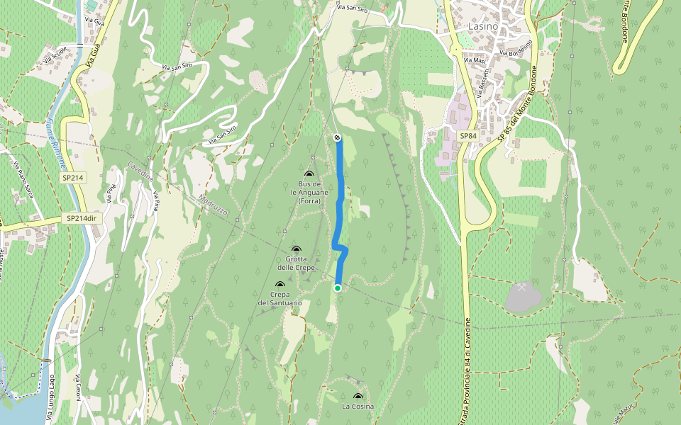 Sentiero Cavedine - San Siro