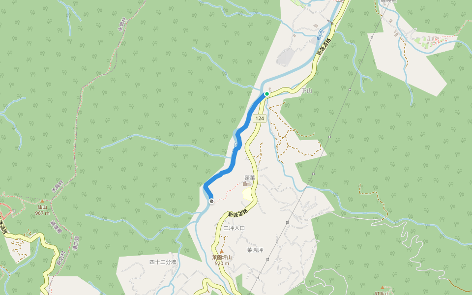 蓬萊溪護漁步道