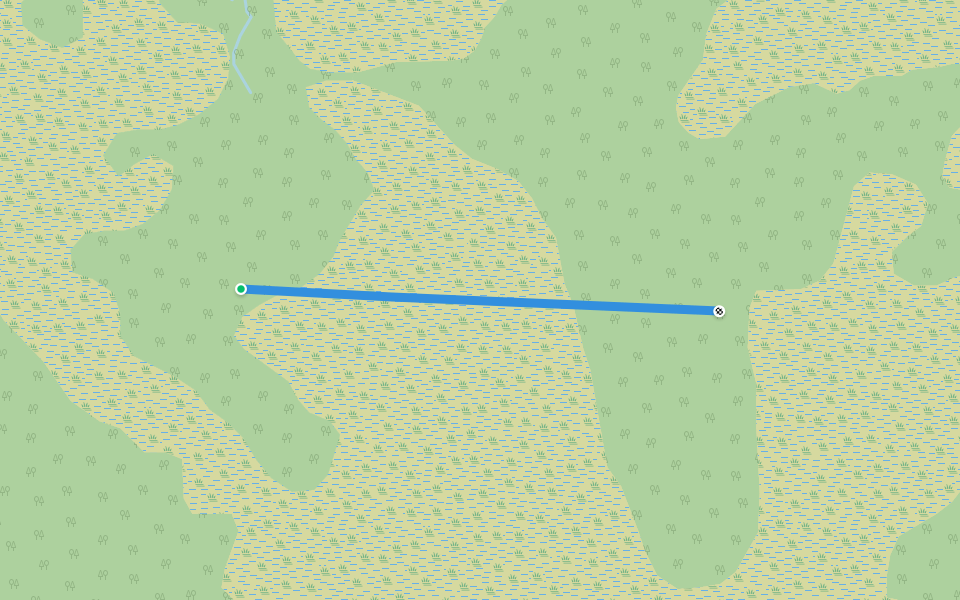 кв walking route map in Anfalovskaya