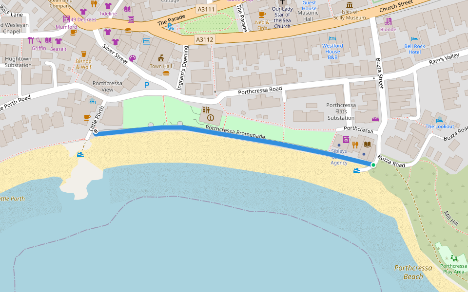 Porthcressa Promenade