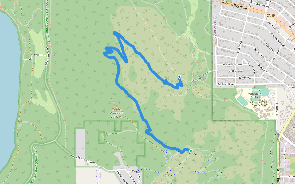 Tahoe Mountain Trail