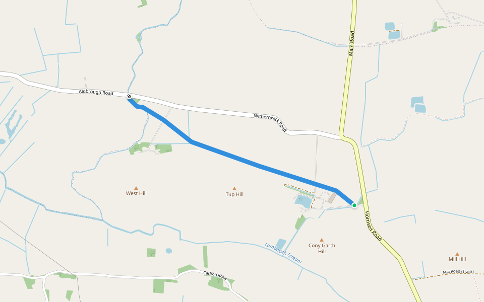 ALDBROUGH FOOTPATH NUMBER 7 | Walking Map