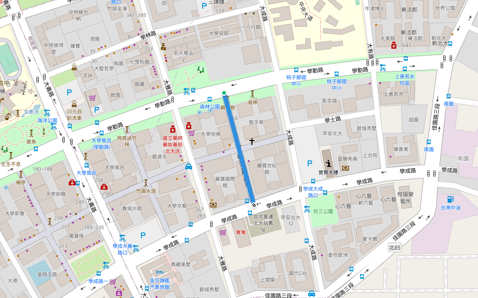 藝術大道 松街