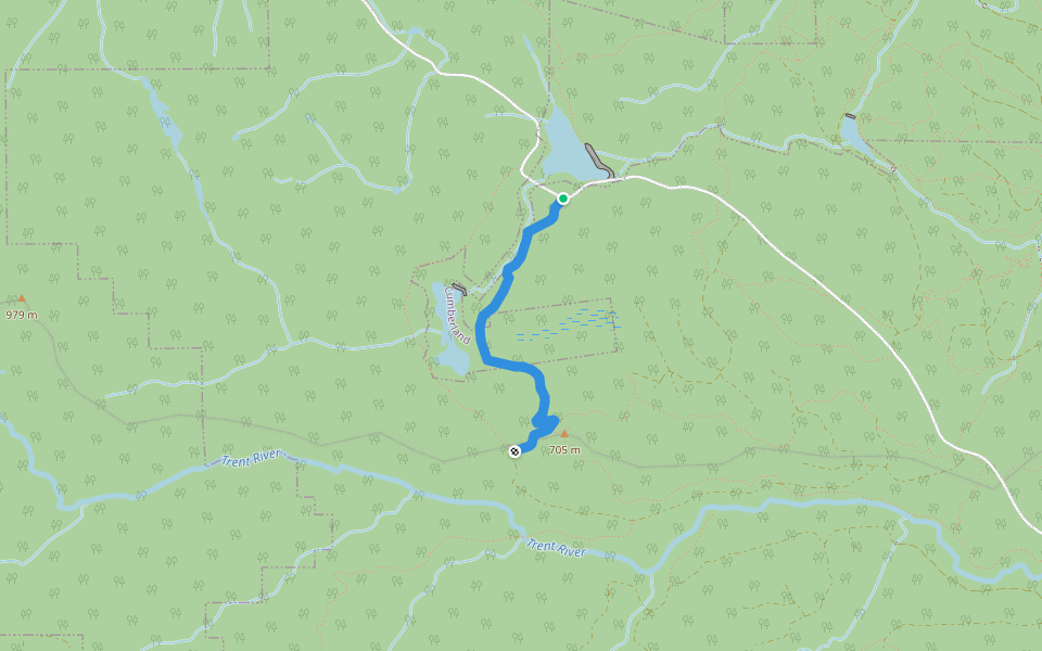 Further Burger walking route map in Union Bay