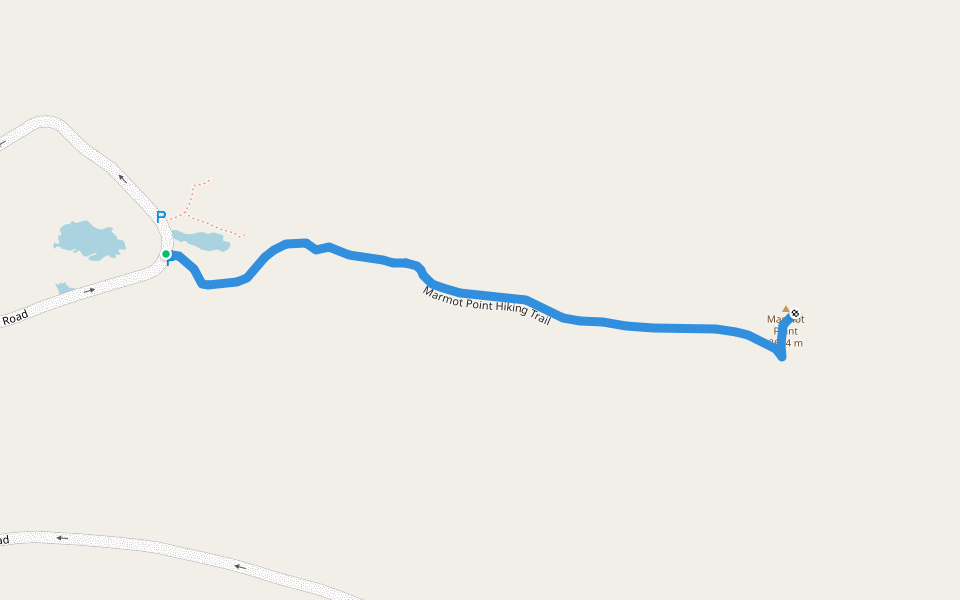 Marmot Point Hiking Trail