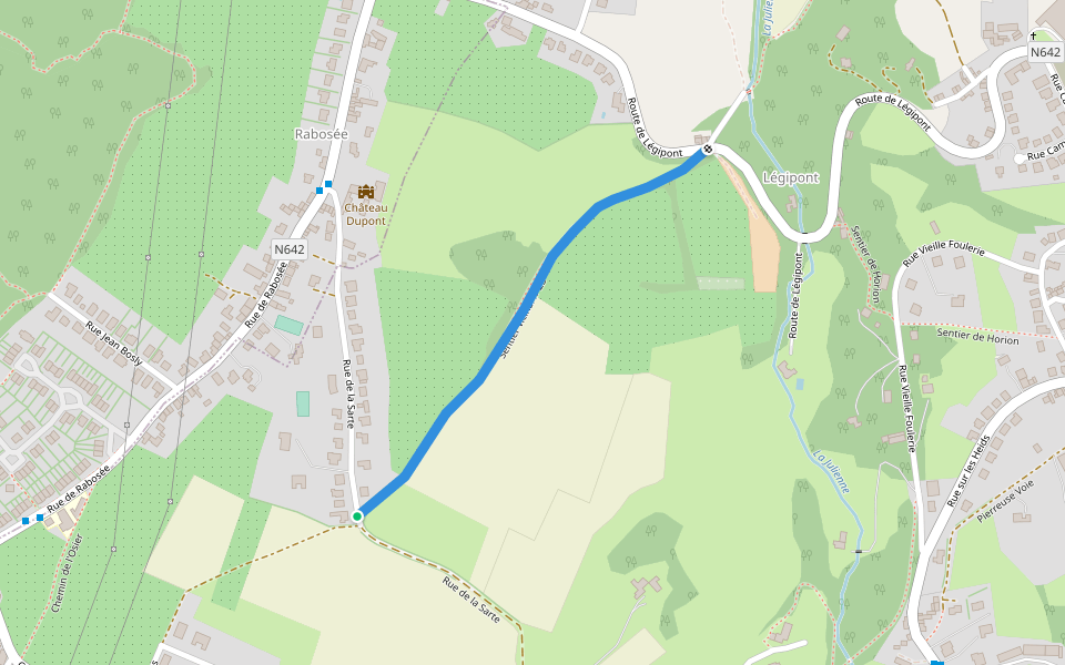 chemin de terre, pierre, mou, boeux, racine walking route map in Blegny