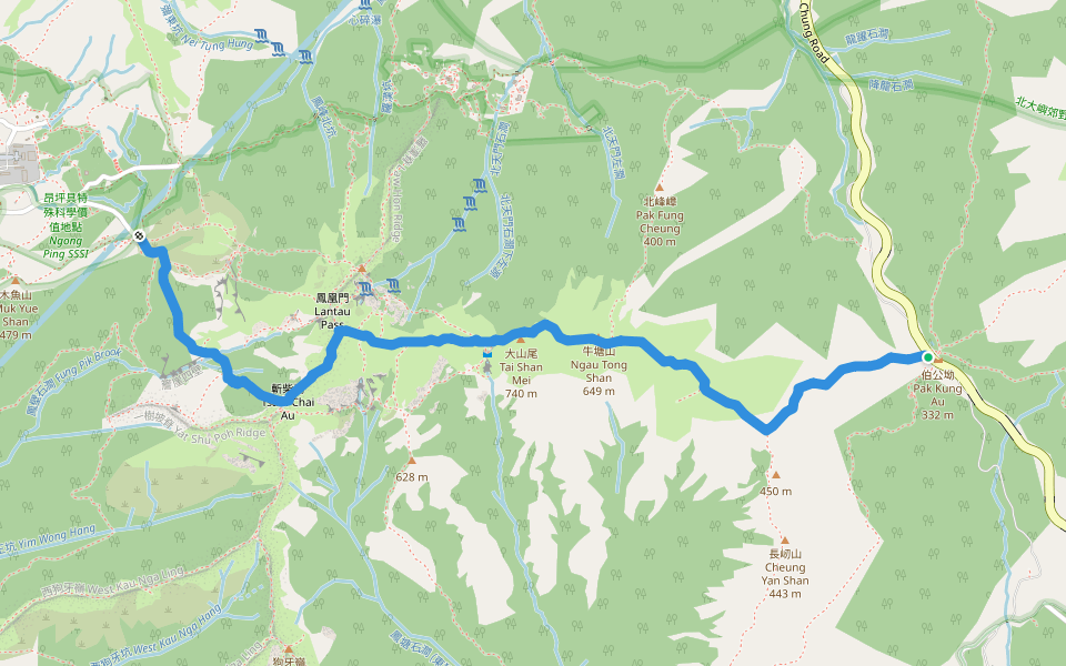 鳳凰徑第3段 Lantau Trail Section 3