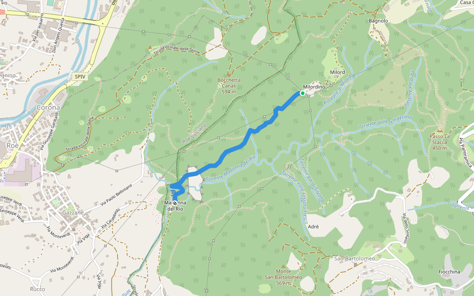 Strada vicinale della Madonna del Rio