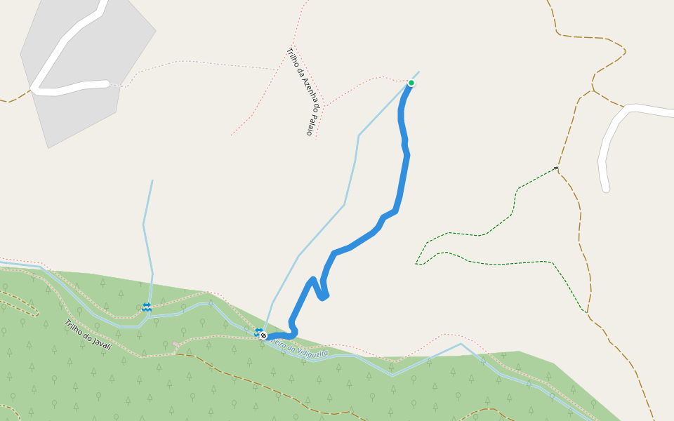 Trilho da Azenha do Mindoalho walking route map in Mafra
