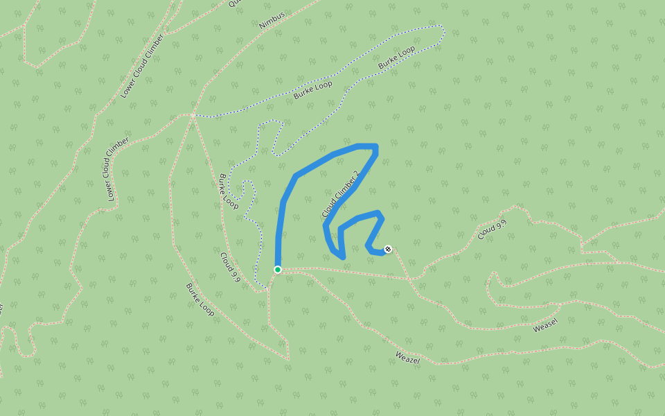 Cloud Climber 2 walking route map in West Windsor