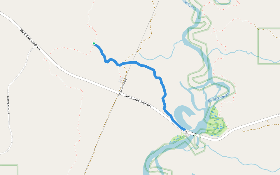 Man Rv Red Bdg Spur Nct walking route map in Brethren