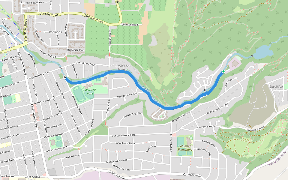 Penticton Creek Trail