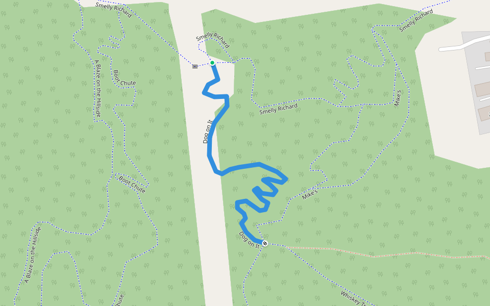 Dog on It Walking And Running Trail Kamloops, British Columbia Pacer