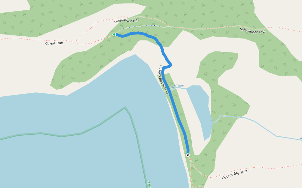 Cosens Beach Trail