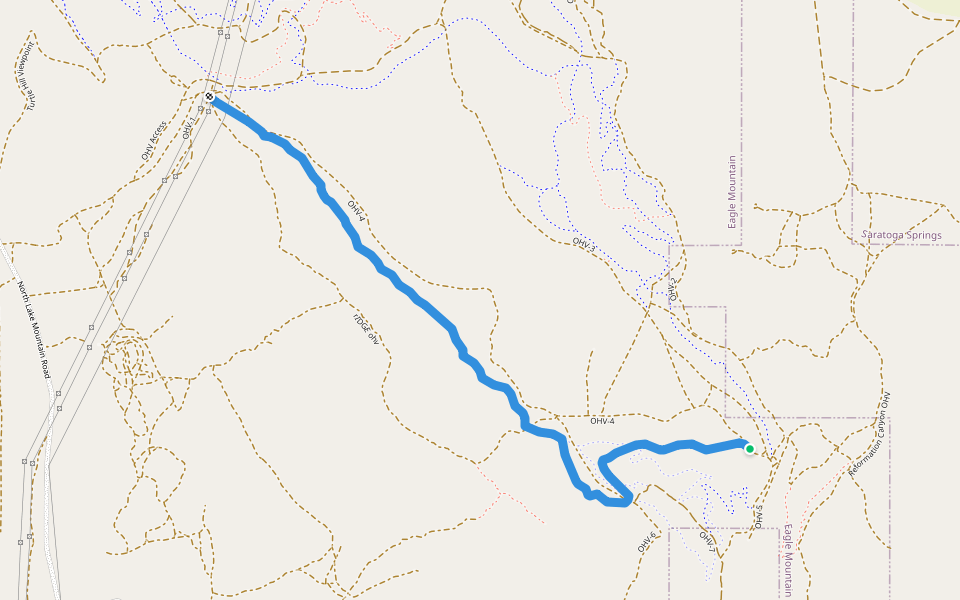 Deadwood walking map