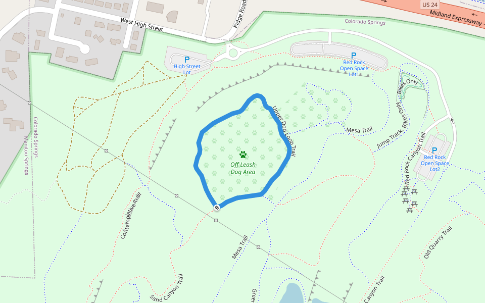 Upper Dog Loop Trail