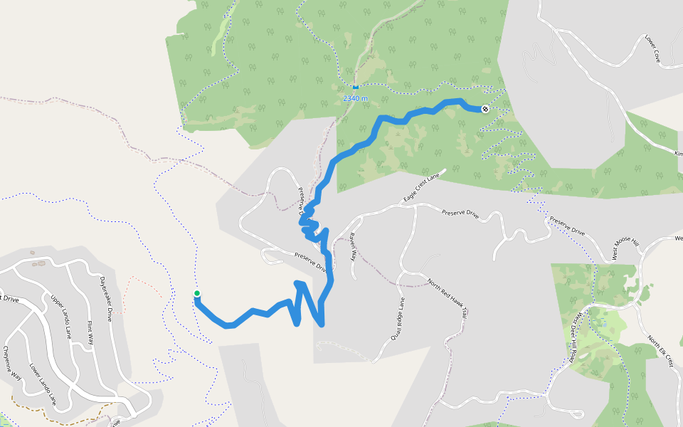 Preserve Connector in Utah | Walking Map