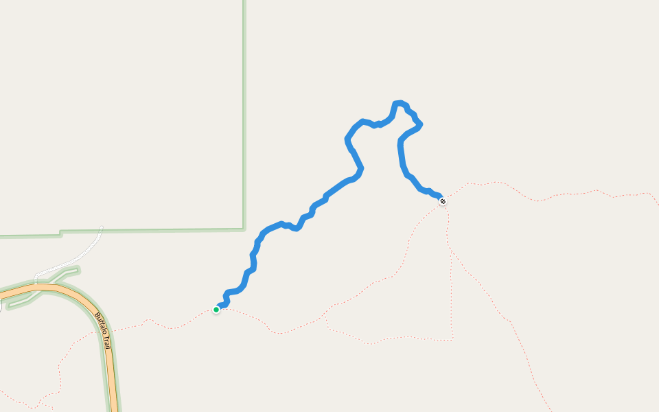 Rodeo Loop in Alberta | Walking Map