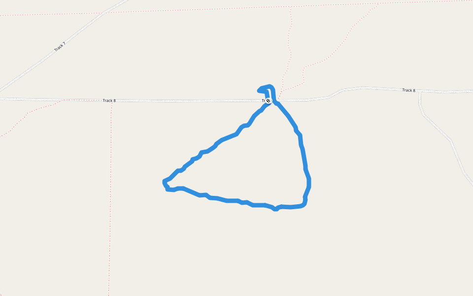 Walk 5 Babbler South Walk walking route map in Gluepot
