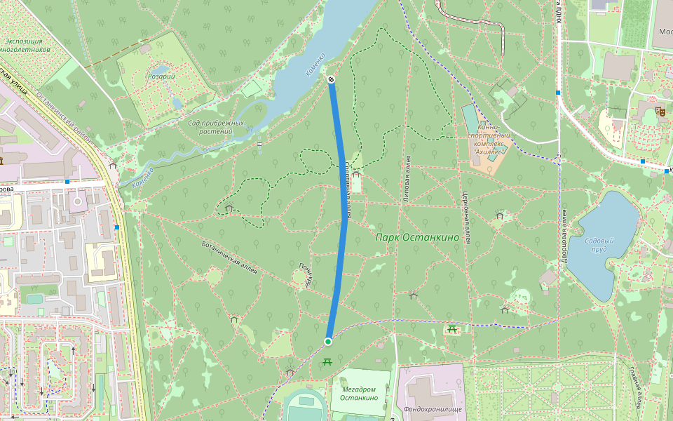 Спортивная аллея