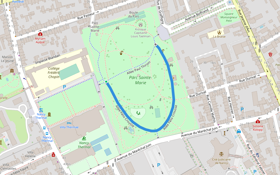 Allée Félix Crousse