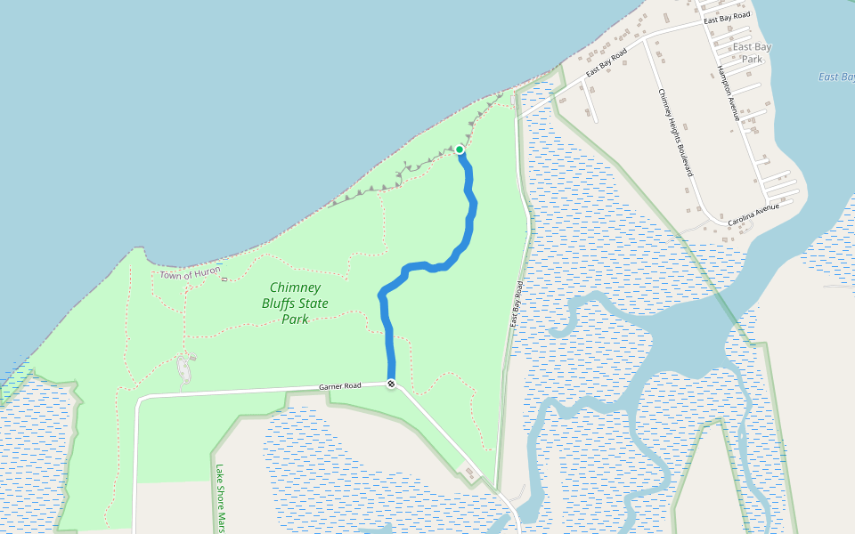 Drumlin Trail walking route map in Wolcott