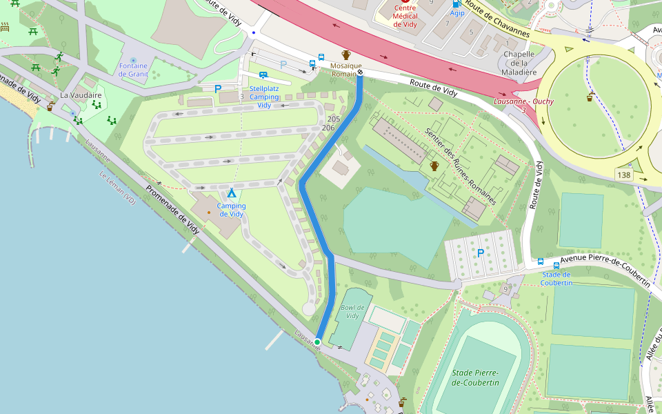 Chemin des Ruines-Romaines