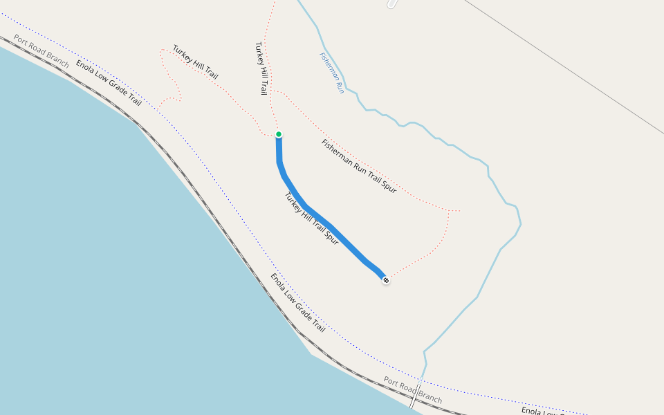 Turkey Hill Trail Spur Walking and Running Conestoga, Pennsylvania