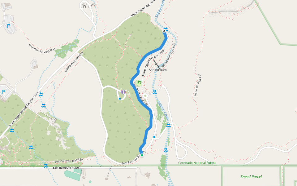 Sabino Lake Trail #30