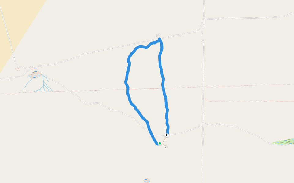 Walk 7 - Black Oak Stump Walk walking route map in Gluepot