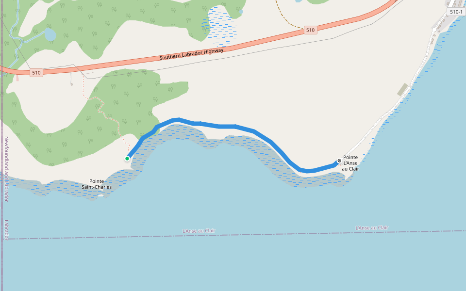 The Jersey Trail Hiking L'Anse Au Clair, Newfoundland and Labrador