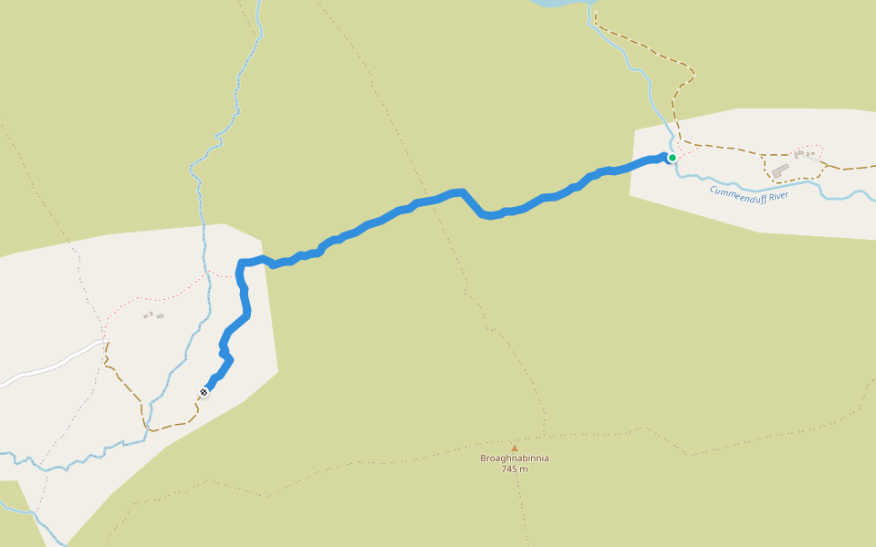 The Kerry Way walking route map in Killarney Road