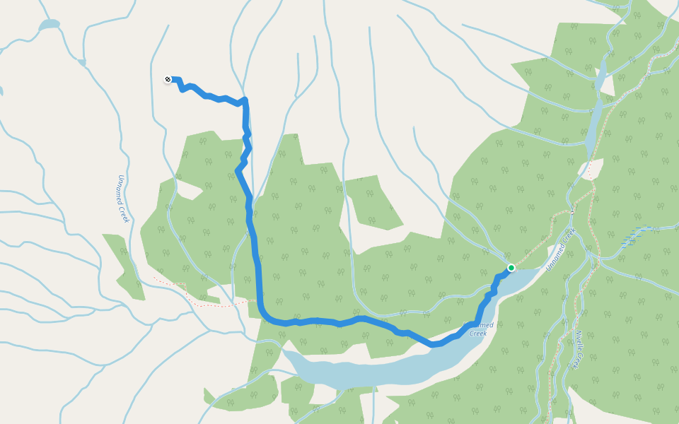 Unnamed Basin Route
