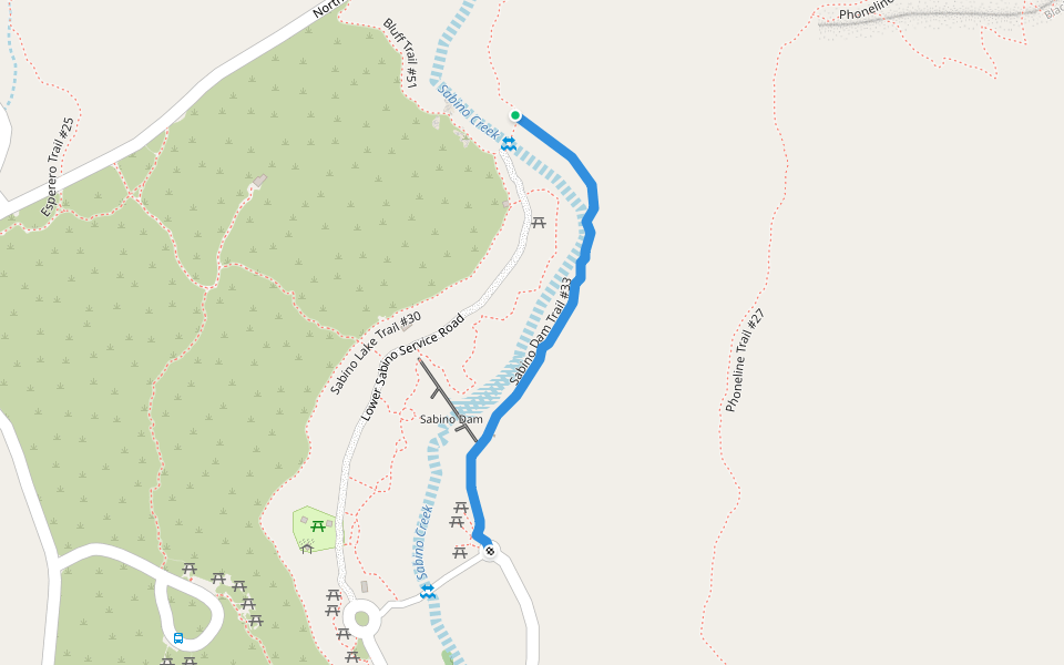 Sabino Dam Trail #33