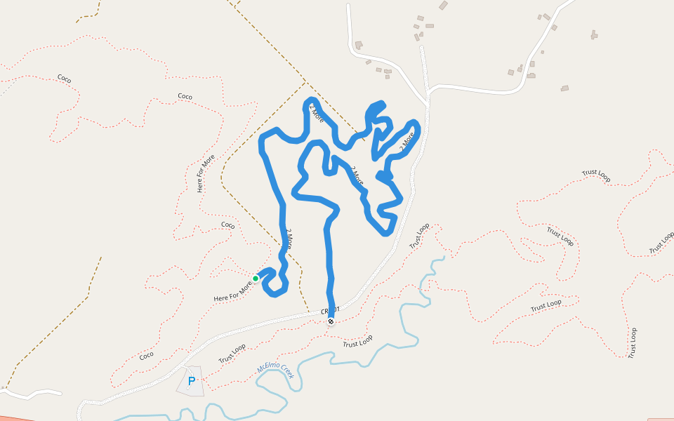 2 More walking route map in Cortez