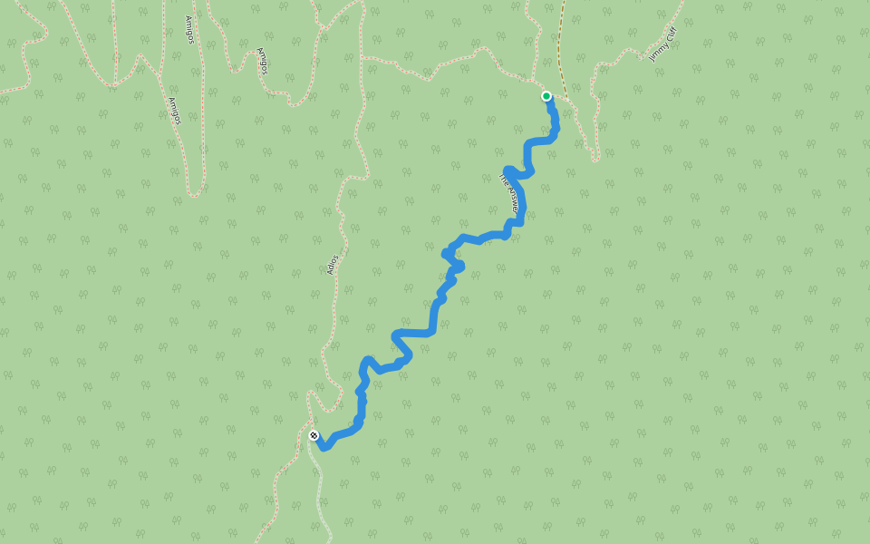 The Answer walking route map in Richmond