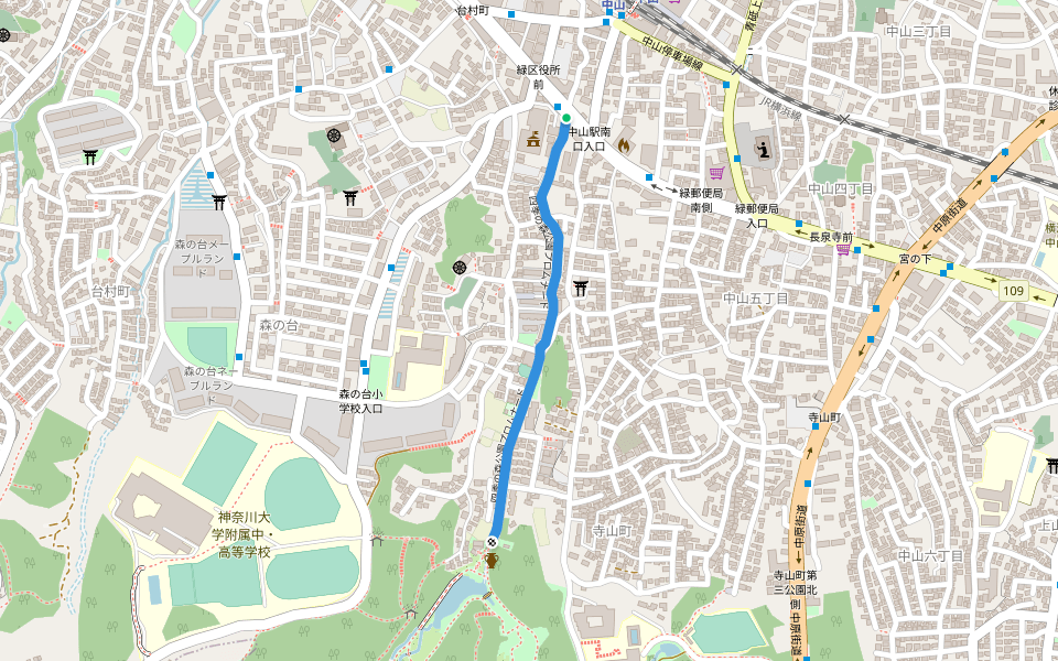 四季の森公園プロムナード