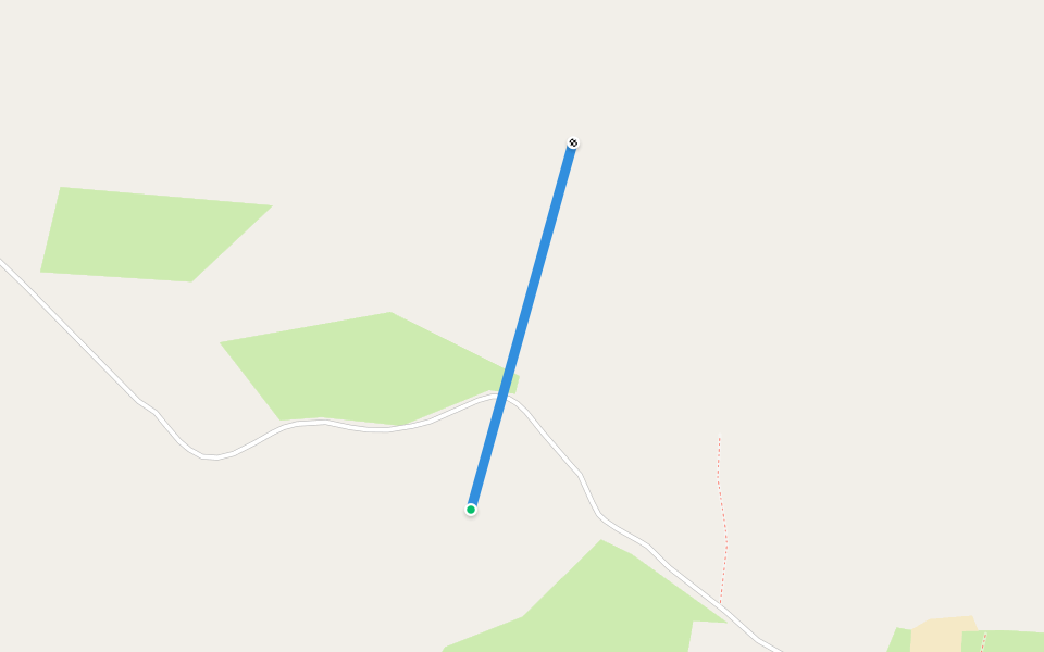 кв walking route map in Pochinok Sidorov