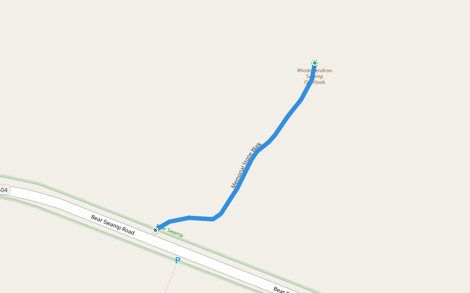 Memorial Stone Walk walking route map in Westerlo