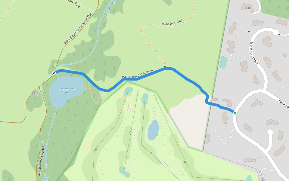 Paseo del Roble Trail