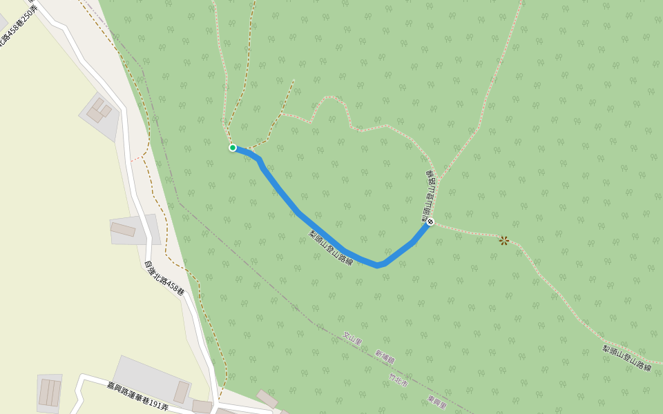 梨頭山登山路線