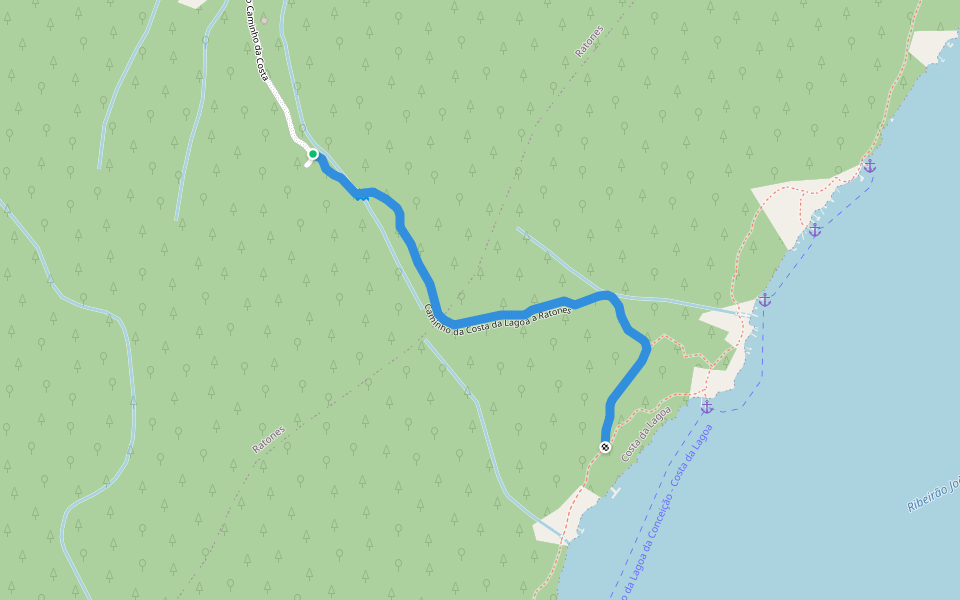 Caminho da Costa da Lagoa a Ratones