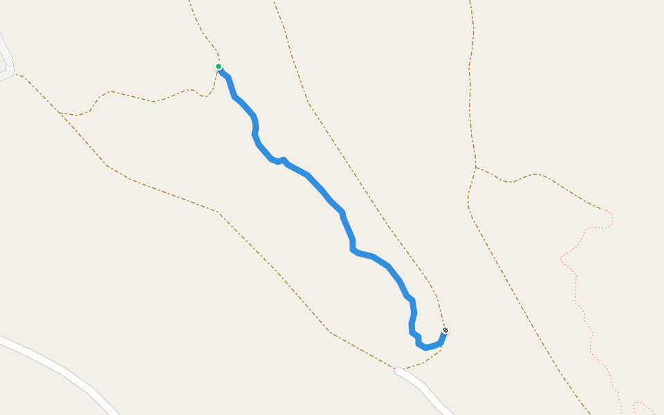 Trilho do Segmento do Kom :D walking route map in Achete