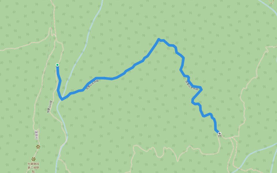 加里山鐵道段(流龍頭至小木屋)