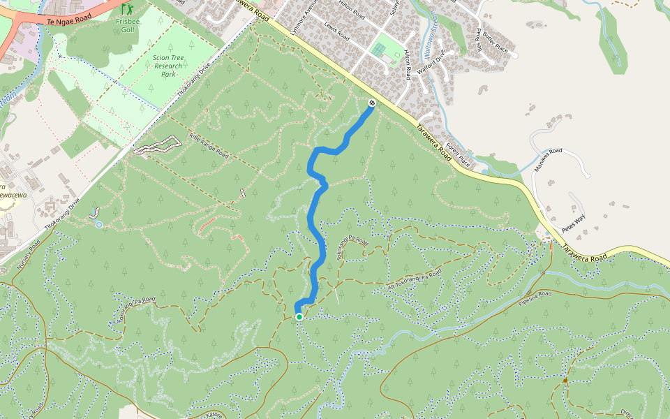 As You Do walking route map in Rotorua