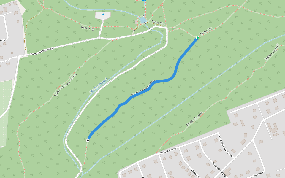 тропа Сосновая горка